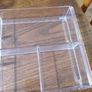 Acrylic make up storage trays x 4 Image 3