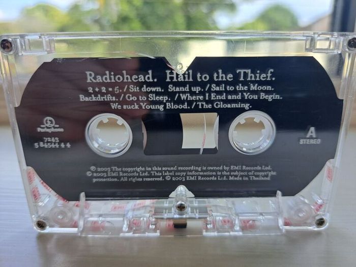 Radiohead Rare  Hail to the Thief 2003 Cassette