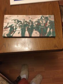 Picture - Harley Quinn & Co. on canvas