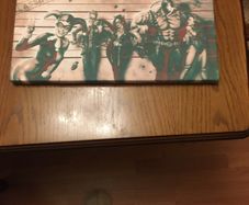 Picture - Harley Quinn & Co. on canvas