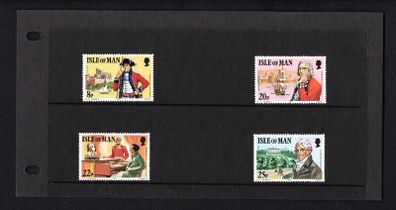 1981 Isle of Man 150th Anniversary of Colonel Mark Wilks (1760-1831) Commemorative Stamps Presentation Pack