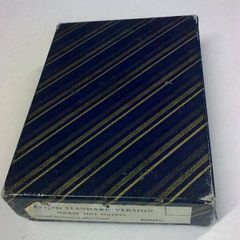 Small morocco bound standard version Bible in original box