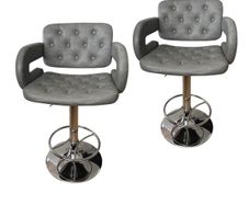 Two adjustable chairs.
