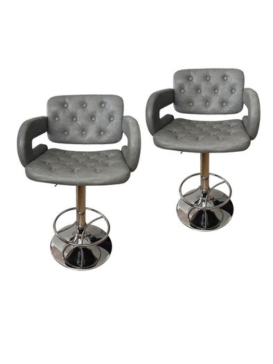 Two adjustable chairs.