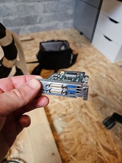 cisco router serial card