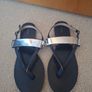 Navy Parfois FLAT Sandal Image 2