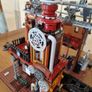 Lego compatible Steampunk Train Station Image 6