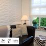 Wall Decor - Eco Friendly 3D Wall Panels / 3D Decorative Wall Tiles - Dutch Design - 100 Percent Natural 3D Wallpaper  50x50 cm  12 Panels Image 6
