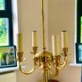 Brass table lamp Image 4