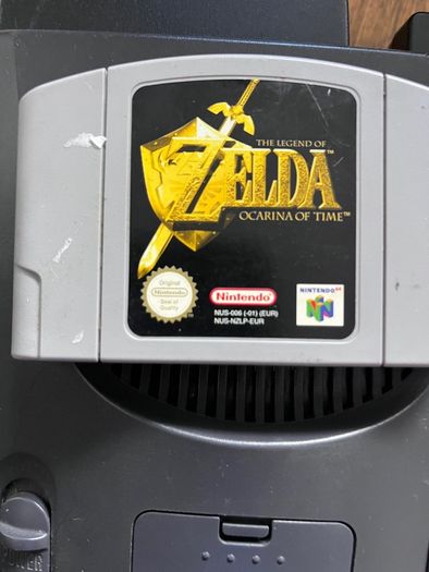 Nintendo 64 N64 2 ORIGINAL Controllers 10 Games Zelda, Banjo, Jet Force Gemini