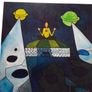 Print - Emily Dawson 2014 print (11.5 x 11.5 inches).  TITLE 'OM' Image 4