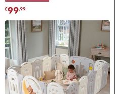 Bezou Sleepy bear  play pen