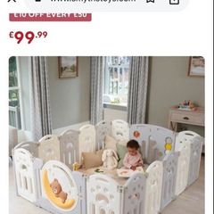 Bezou Sleepy bear  play pen