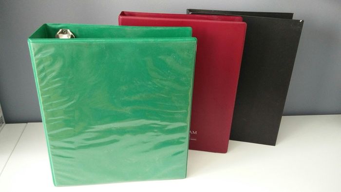 Three folders & pocket sleeves