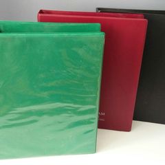 Three folders & pocket sleeves