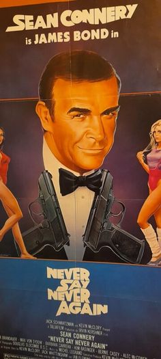 James Bond  Origina; Movie Poster