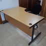 Beautiful Oak Venere Office Desks Image 7