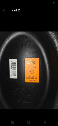 booster car seat
