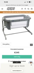 Next to me bedside cot