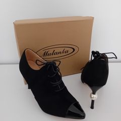 MULANKA Pearl Detail Shoe Boots (BNIB)