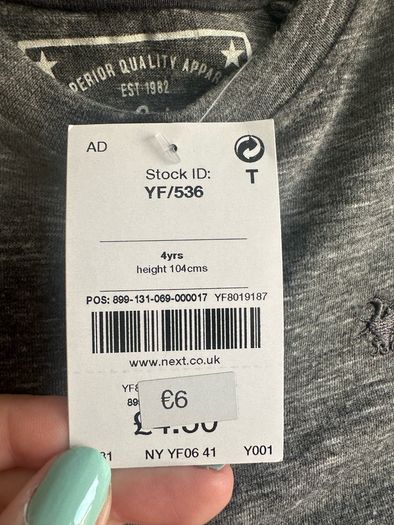 Next long sleeved top - bnwt
