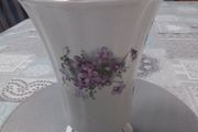Hammersley " Victorian Violets" Footed Vase