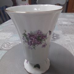 Hammersley " Victorian Violets" Footed Vase