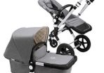 Bugaboo Cameleon3 Classic Complete Pram, Pushchair and maxicosy carseat & isofix Grey Melange