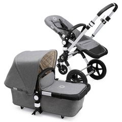 Bugaboo Cameleon3 Classic Complete Pram, Pushchair and maxicosy carseat & isofix Grey Melange