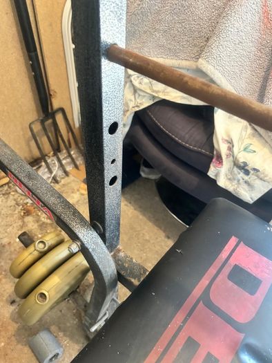 Delta Weight Bench, Barbell & 31.6kg Weights