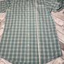 Tommy Hilfiger 80's 2 Ply Mens Green Check Long Sleeve Shirt Size Small Image 10