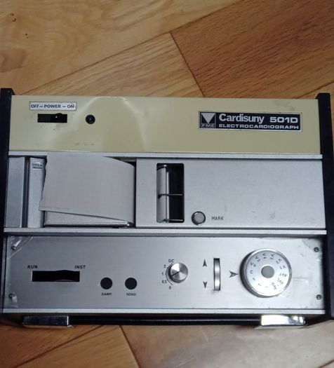 Vintage Fukuda Fme Cardisuny 501d Electrocardiograph