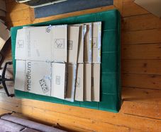 cardboard boxes