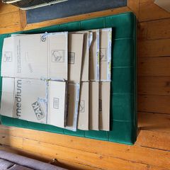 cardboard boxes