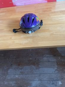 Childs cycling helmet