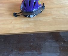 Childs cycling helmet