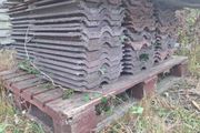 Roof tiles on pallet