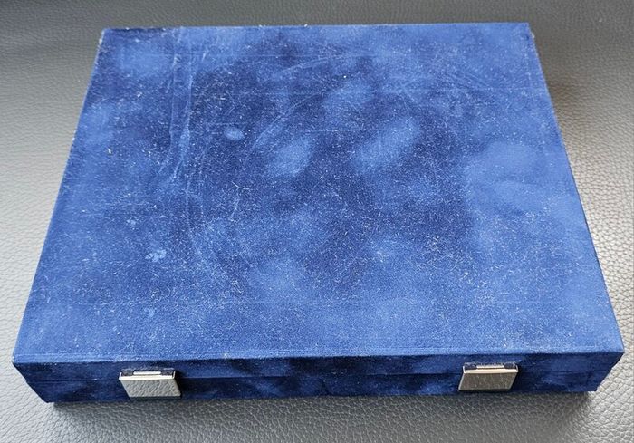 Ancient Egypt Gold Plated Coin Collection 21 Coins with Certificates in Original Holder