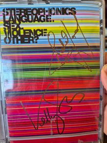 stereophonics promo CD signed by Kelly and Richard