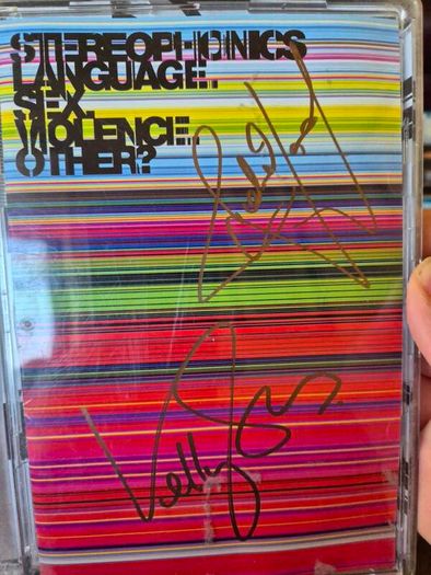 stereophonics promo CD signed by Kelly and Richard