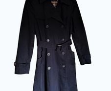 Aquascutum Belted Double-Breasted Trench Coat