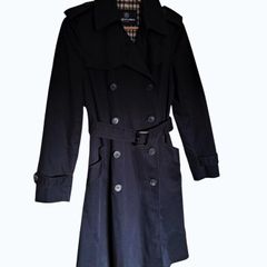 Aquascutum Belted Double-Breasted Trench Coat
