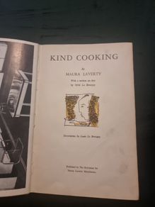 Kind Cooking by Maura Laverty.  1946