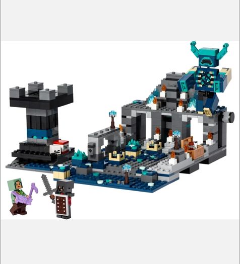 Retired Lego Minecraft 21246 The Deep Dark Battle