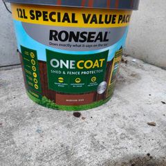 Ronseal Fence Life Plus Medium Oak 12L