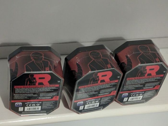 Pokemon Team Rocket Tins (6)