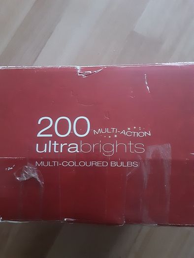 Christmas Lights .. 200 Multicolor Ultra Bright .. Indoor Use Only .. Heavily Reduced.. No Lower Offers .. Now at Half of Half Price