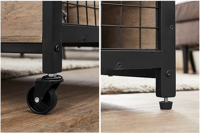 New Industrial Greige Coffee Table - FREE P&P