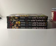 Demon Slayer Manga books 1-5