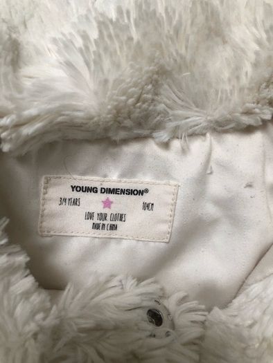 kid faux fur jacket